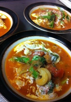 鶏とブロッコリーのマカロニスープ-レシピのメイン写真