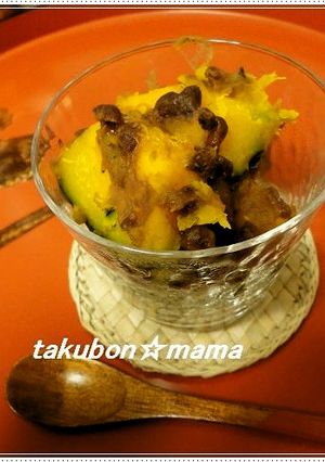 母の味◆あずきかぼちゃ-レシピのメイン写真