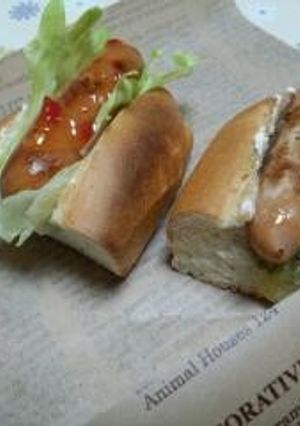 ちょい豪華ホットドッグ-レシピのメイン写真