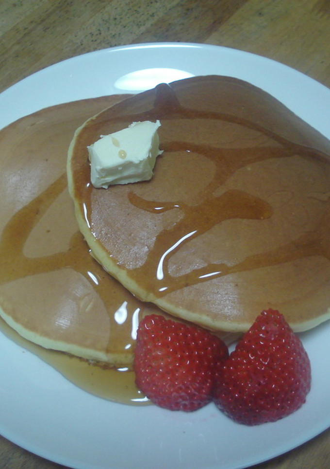 ホットケーキをきれいに焼く方法　写真付-レシピのメイン写真
