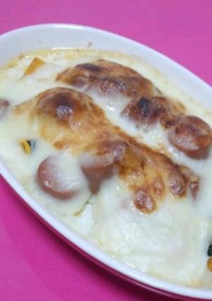 濃厚　かぼちゃグラタン-レシピのメイン写真