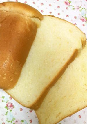HB早焼きでふんわりリッチな食パン-レシピのメイン写真