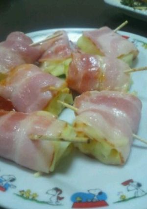 チーズポテトのベーコン巻き-レシピのメイン写真