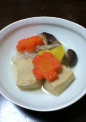 我が家の高野豆腐の煮物☆-レシピのメイン写真