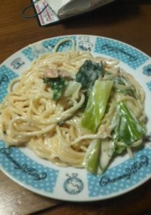 濃厚ツナクリームパスタ-レシピのメイン写真