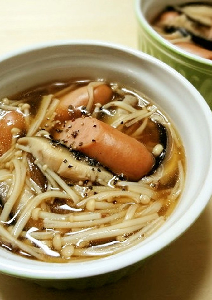 ウインナー＆きのこのさっと煮-レシピのメイン写真