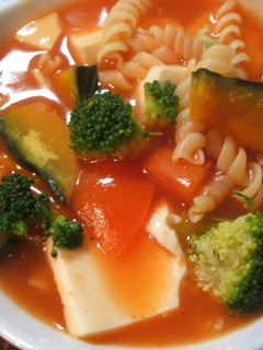 豆腐とトマトのトマトスープ-レシピのメイン写真
