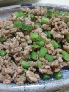 ごはんがすすむ*ひき肉の味噌炒め-レシピのメイン写真