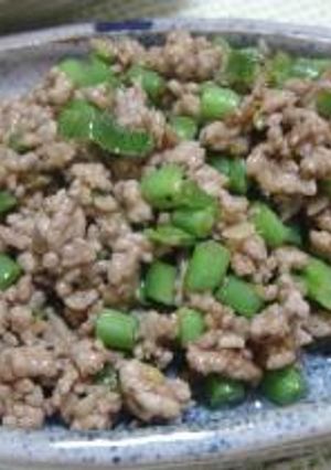 ごはんがすすむ＊ひき肉の味噌炒め-レシピのメイン写真