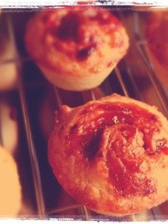 チーズとチャツネのミニマフィン-レシピのメイン写真