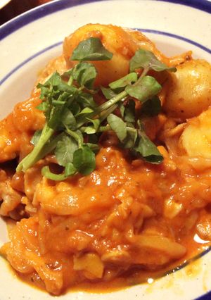 手羽元と春野菜のトマト煮-レシピのメイン写真