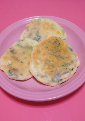 1歳半の♪米粉で野菜パンケーキ-レシピのメイン写真