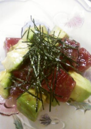 まぐろとアボカドのさっぱりレモン醤油和え-レシピのメイン写真