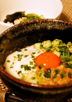 ネバネバヘルシースタミナ丼！-レシピのメイン写真