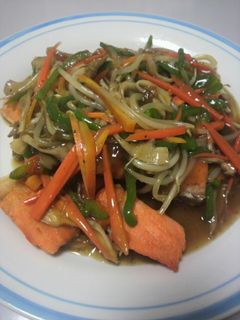 鮭の野菜あんかけ-レシピのメイン写真