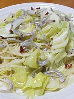 じゃこパスタ☆ペペロンチーノ-レシピのメイン写真