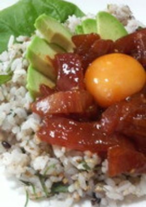 まぐろユッケ丼～韓国風～-レシピのメイン写真