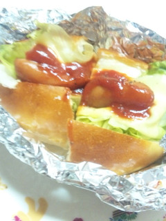 パリッと朝食ドック-レシピのメイン写真