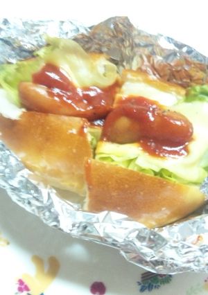 パリッと朝食ドック-レシピのメイン写真