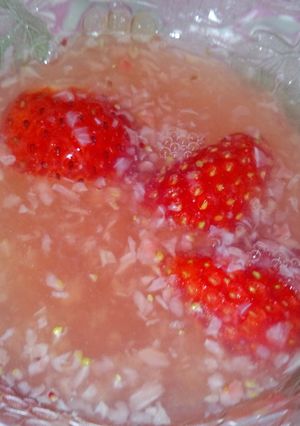 甘さほんのり 春色いちご寒天-レシピのメイン写真