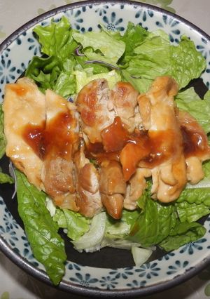 ヘルシー照焼きチキン丼-レシピのメイン写真
