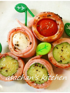 ベーコン巻き巻き・・・(^.^*)♫-レシピのメイン写真