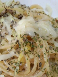 キャベツと鯖のガーリックパスタ-レシピのメイン写真