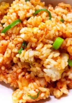 簡単＆子供も食べられる☆キムチチャーハン-レシピのメイン写真