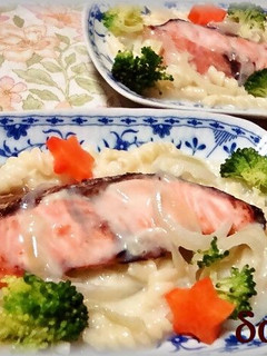 鮭のクリーム煮-レシピのメイン写真