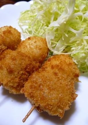 うずら玉子＆シュウマイ（焼売）の串揚げ♪-レシピのメイン写真