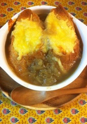 ほったらかしオニオングラタンスープ-レシピのメイン写真