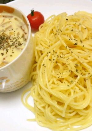 簡単！美味しいクリームパスタ-レシピのメイン写真