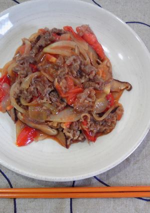 牛肉とトマトの炒め物-レシピのメイン写真