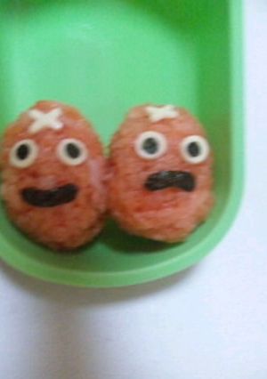 キャラ弁★☆ムックおにぎり★☆-レシピのメイン写真