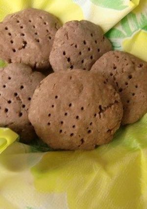 さらし餡を加え、地粉でこねたクッキーです-レシピのメイン写真
