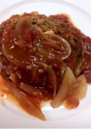 煮込みハンバーグ-レシピのメイン写真