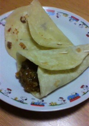 カレーを巻きまき！チャパティ-レシピのメイン写真