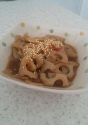 蓮根のきんぴら-レシピのメイン写真