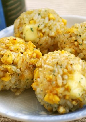 ✿カレー風味の焼きおにぎり✿-レシピのメイン写真