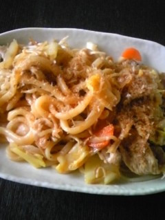 私の焼きうどん-レシピのメイン写真