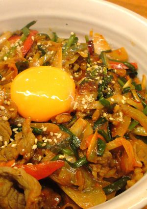 なんちゃってプルコギ丼-レシピのメイン写真