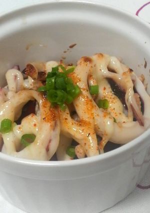 ✿塩麹deイカのマヨ焼き✿-レシピのメイン写真