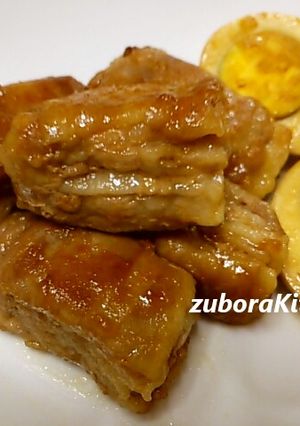 10分でできる簡単豚の角煮-レシピのメイン写真