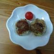 ヘルシーなれんこんバーグ