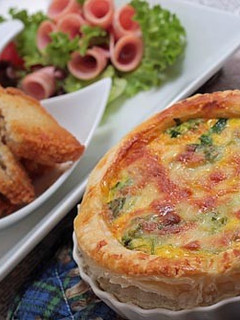 菜の花のキッシュ-レシピのメイン写真