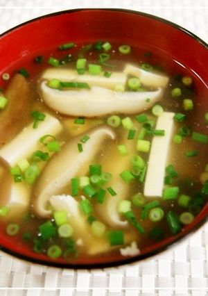 *トロふわ簡単☆しいたけと豆腐のスープ*-レシピのメイン写真