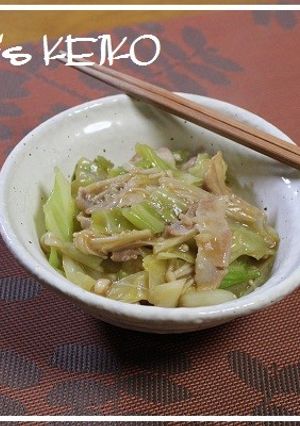 【農家のレシピ】中華風キャベツの炒め煮-レシピのメイン写真