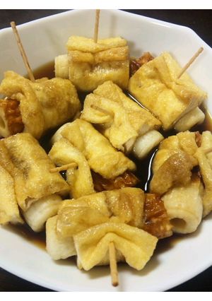 簡単レンジで おつまみおでん-レシピのメイン写真
