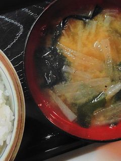 朝食に*大根とワカメの味噌汁*-レシピのメイン写真