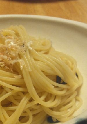 松茸と桜えびのお吸い物パスタ-レシピのメイン写真